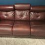 Leather sofa in very good condition!! Image 10