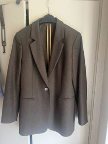 Beautiful blazer by Massimo dutti dark green 12