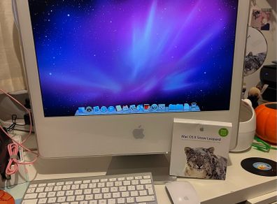 Apple iMac 2006 OS X Snow Leopard Version 10.6.3 250GB Including Keyboard and Mouse and Snow Leopard operating system on Disc