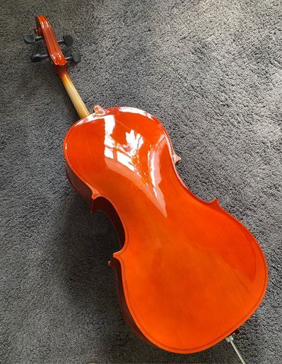 Cello Full 4/4 Size with Soft case + Hiscox Hard case