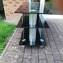 glass tv stand Image 7