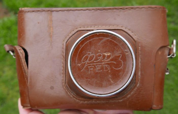 FED 3 Rangefinder Film Camera Lens Industar 61 2.8/52 Soviet Russia USSR - works well
