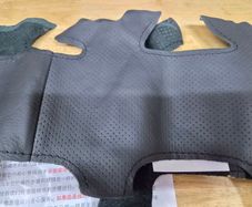 real leather steering wheel cover