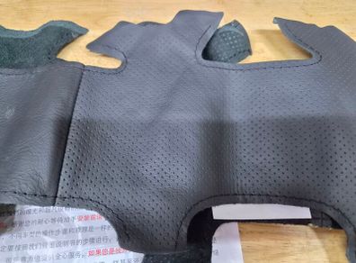 real leather steering wheel cover