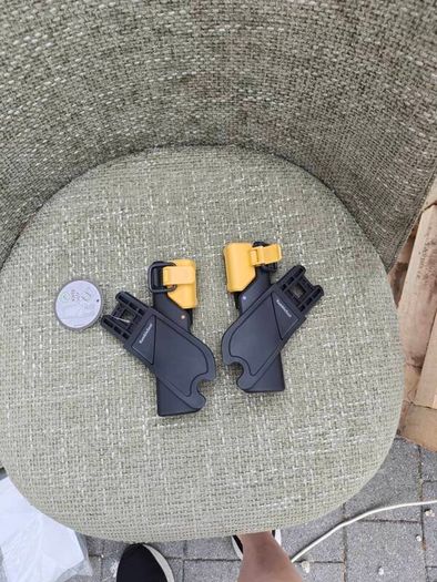 Rumble seat adapters for Uppababy
