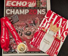 Liverpool FC Champions 24/25 memorabilia bundle