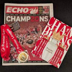 Liverpool FC Champions 24/25 memorabilia bundle