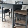 Beautiful wooden table and  4 chairs Image 2