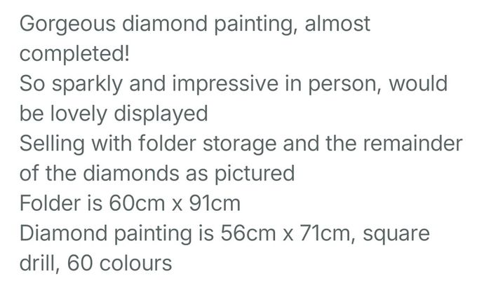 Diamond painting