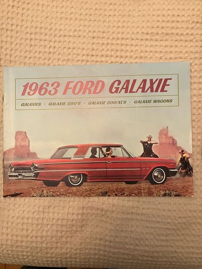 Car brochures. USA and Canada of USA manufacturers. GM, Ford etc.