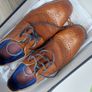Bowe elegant boys shoes size 35, brown Image 2
