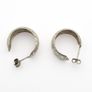 Vintage 925 Sterling Silver Scroll Engraved Earrings Image 6
