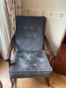 2 Grey Armchairs