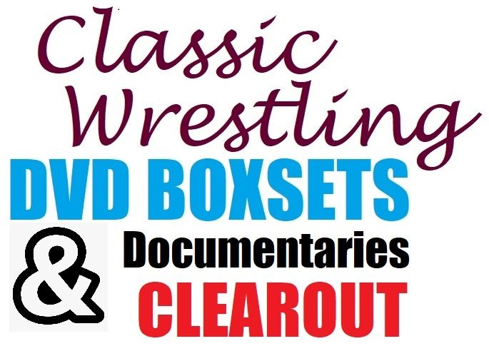 Massive Classic Pro Wrestling and Documentary DVD CLEAROUT (All Brand New & Sealed)