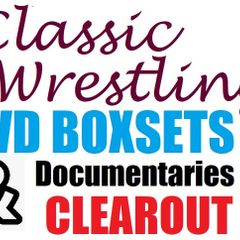 Massive Classic Pro Wrestling and Documentary DVD CLEAROUT (All Brand New & Sealed)