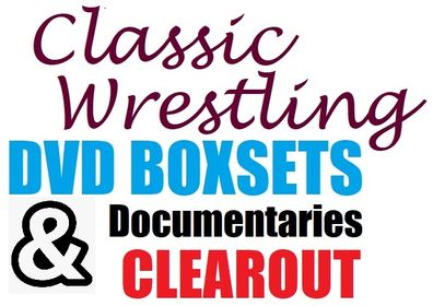Massive Classic Pro Wrestling and Documentary DVD CLEAROUT (All Brand New & Sealed)