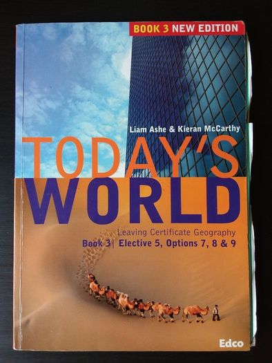 Today's World Book 3 New Edition Leaving Certificate Geography