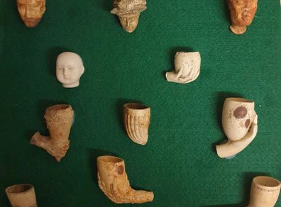 Antique Clay Pipes