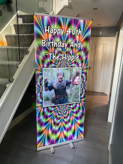 Pull up banner