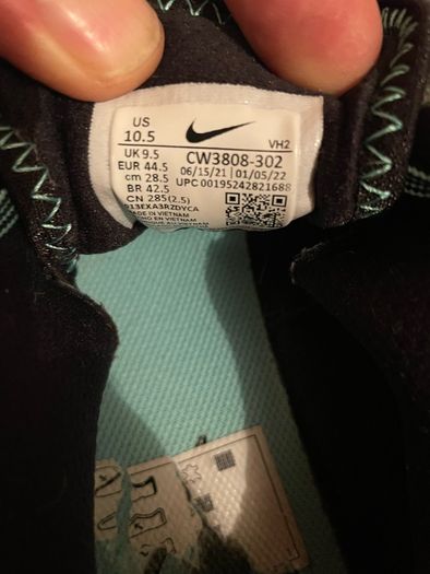 Nike trial size 9.5