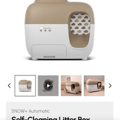 self-cleaning cat litter box