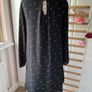 dress Bnwt black patterned H&M dress size 36 Image 5