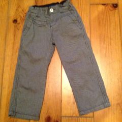 Age 3 Dodipetto Design Navy Striped Trousers