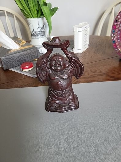 Buddha cast iron
