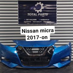Nissan micra 2017-on front bumper