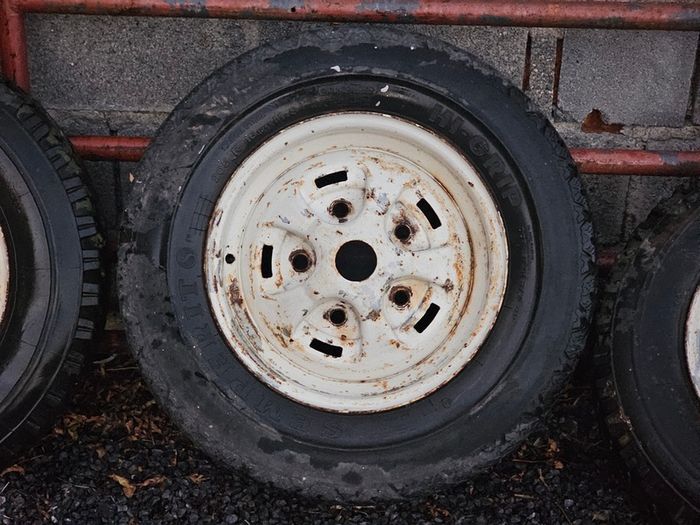 4x Range Rover Classic Rostyle Steel Wheels