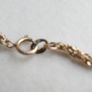 Vintage 9Ct Yellow Gold 375  Rope Link Bracelet length 7,2" - 1,16g Image 7