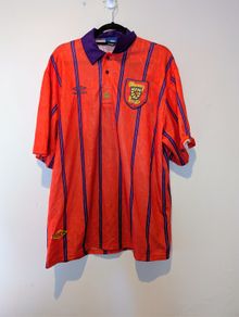 Vintage Scotland Player Issued 1993/1995 Away Shirt