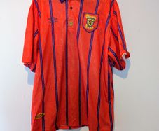 Vintage Scotland Player Issued 1993/1995 Away Shirt