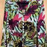 Vintage BIBA Baroque Print Shirt Blouse Size 18 New Image 2