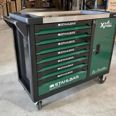 Fully Loaded 7 Drawer Tool Chest + Side Cabinet
