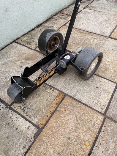Open to offers - Golf Glider Electric Golf Trolley + Lithium Battery, Charger & Accessories