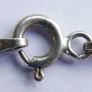 Vintage 925 Sterling Silver Necklace with Crystal-Embellished Pendant Image 5