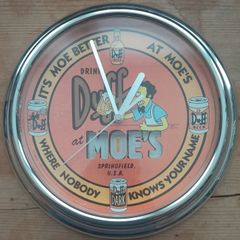 Moe's Tavern Wall Clock - The Simpsons