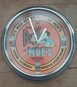 Moe's Tavern Wall Clock - The Simpsons