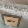 sweatshirt Hollister grey sweatshirt with 3/4 lace sleeves scoop neckline medium Image 8