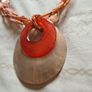 M&S Coral Shell Necklace Image 2