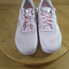 Skechers Summits Light Pink Mesh Slip-On Trainers Women's Ire 6 \ Euro 39 (13059)