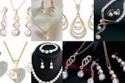pearl earring sets
