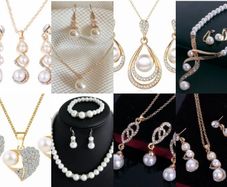 pearl earring sets
