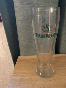 Staropramen Pint Glass