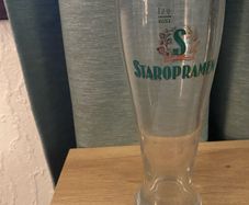 Staropramen Pint Glass