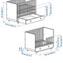 Ikea baby/toddler cot bed Image 9