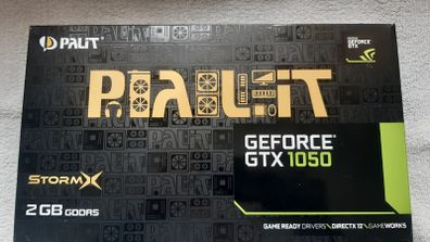 Palit Nvidia GeForce GTX 1050 StormX graphics card GFX DisplayPort DP HDMI HDCP DVI