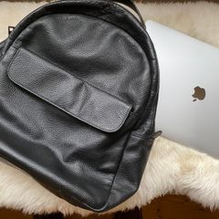Leather backback