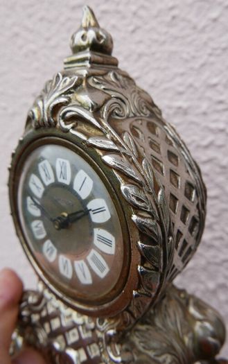 Vintage West German Splendex Working Mantel Clock